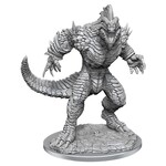 Unpainted Minis D&D | Lizardfolk Render W21 | 90647