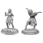 Unpainted Minis Pathfinder | Half-Elf Monk Females W21 | 90652