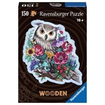 WOOD: Mysterious Owl 150 Piece Wooden Shape Puzzle