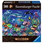 WOOD: Under the Sea 500 Piece Wooden Puzzle