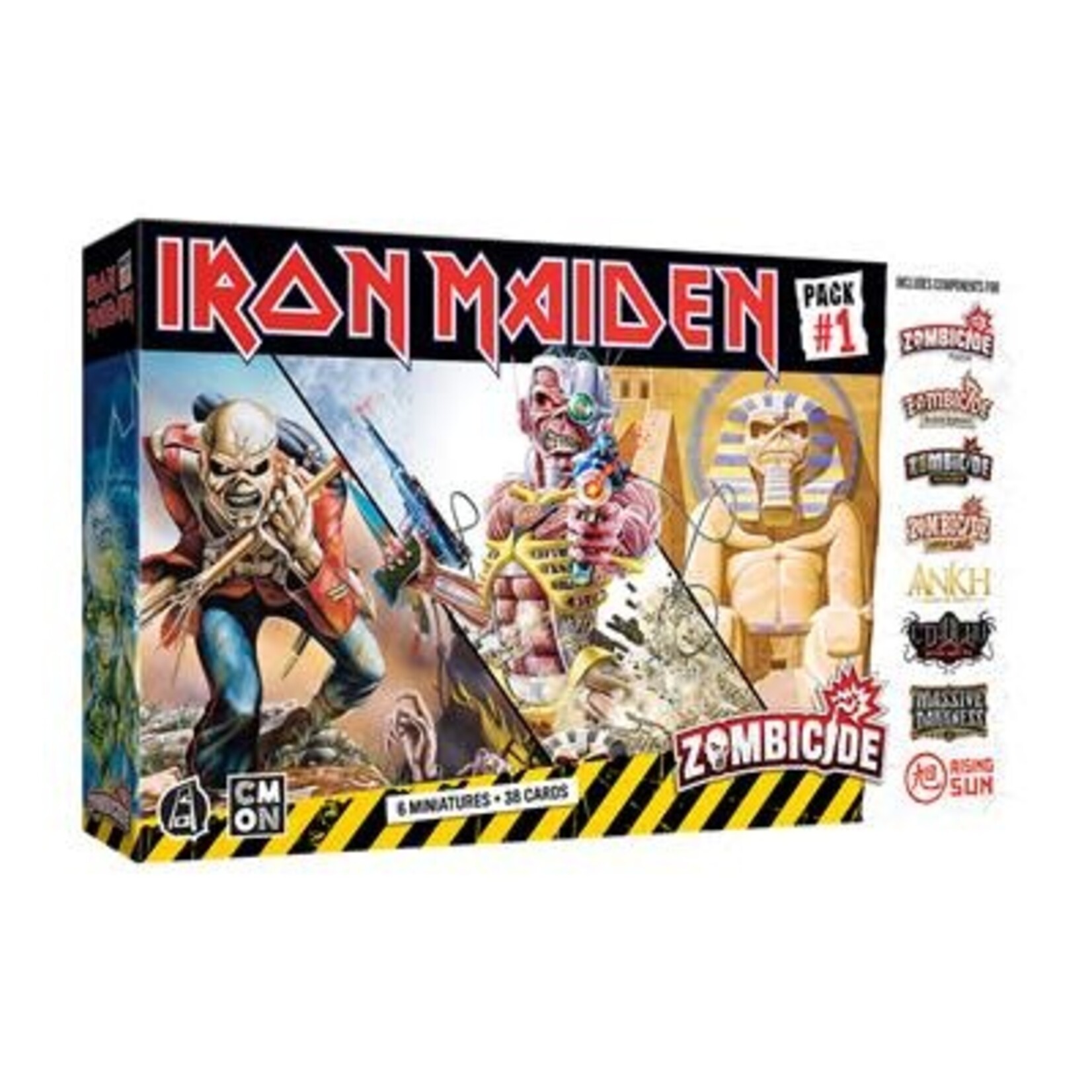 CMON: Cool Mini or Not Zombicide Iron Maiden Pack #1