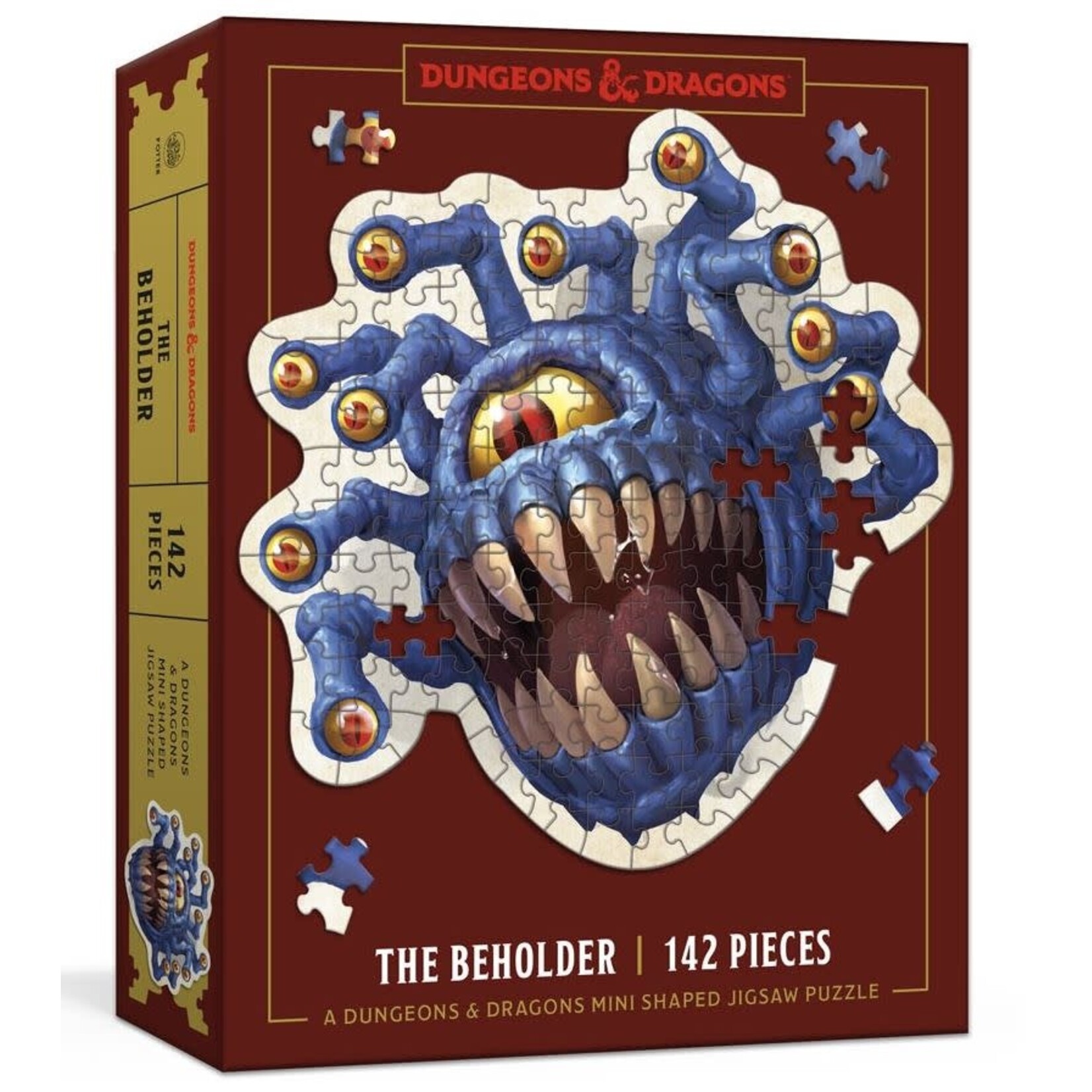 D&D Mini Shaped Jigsaw Puzzles: The Beholder Edition Dungeons & Dragons