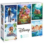 Disney: Movie Poster 5 in 1 500 Piece Puzzle Set