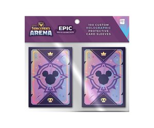 Disney Sorcerer`s Arena Card Sleeves (100) - The Wandering Dragon Game Shoppe | Thistle & Twig Wild Bird and Nature Shoppe Disney Sorcerer`s Arena Card Sleeves (100) - The Wandering Dragon Game Shoppe | Thistle & Twig Wild Bird and Nature Shoppe
