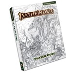 Pathfinder RPG 2E: Player Core Rulebook Hobby Exclusive Sketch Cover