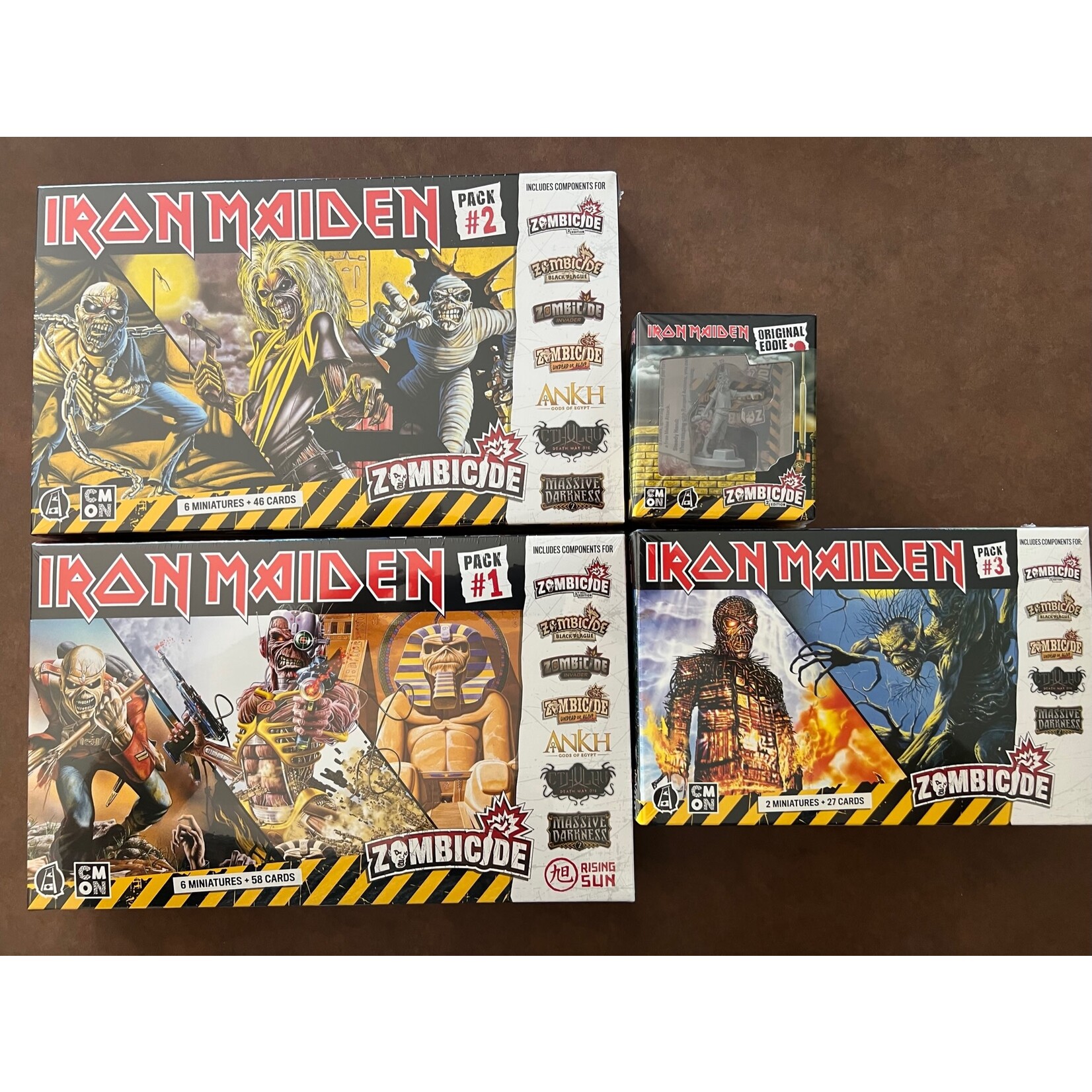 Zombicide Iron Maiden LE Expansion Pack Bundle