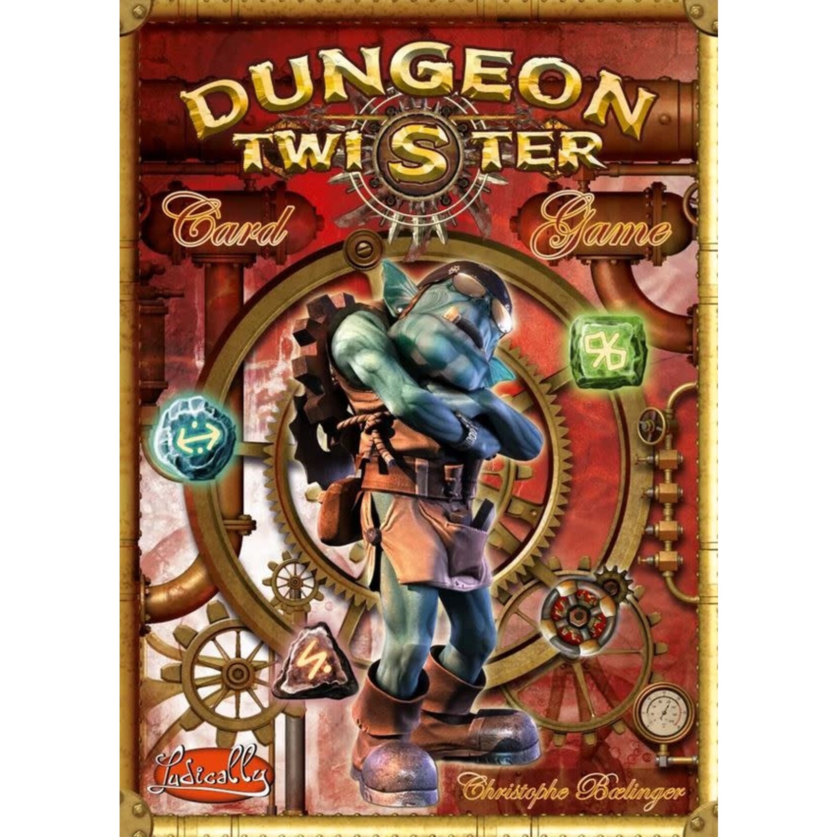 #17512 Dungeon Twister Card Game: Dragon Cache Used Game