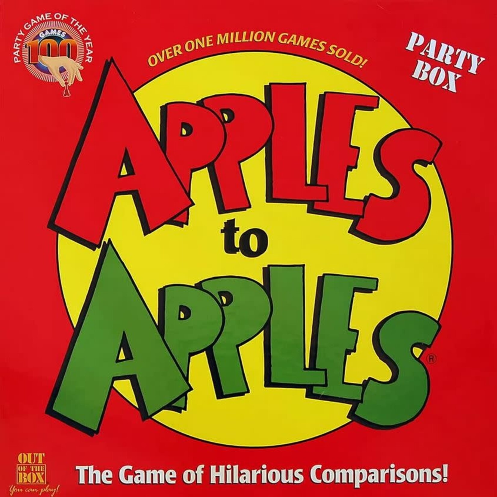 #17536 Apples to Apples Party Box Dragon Cache Used Game