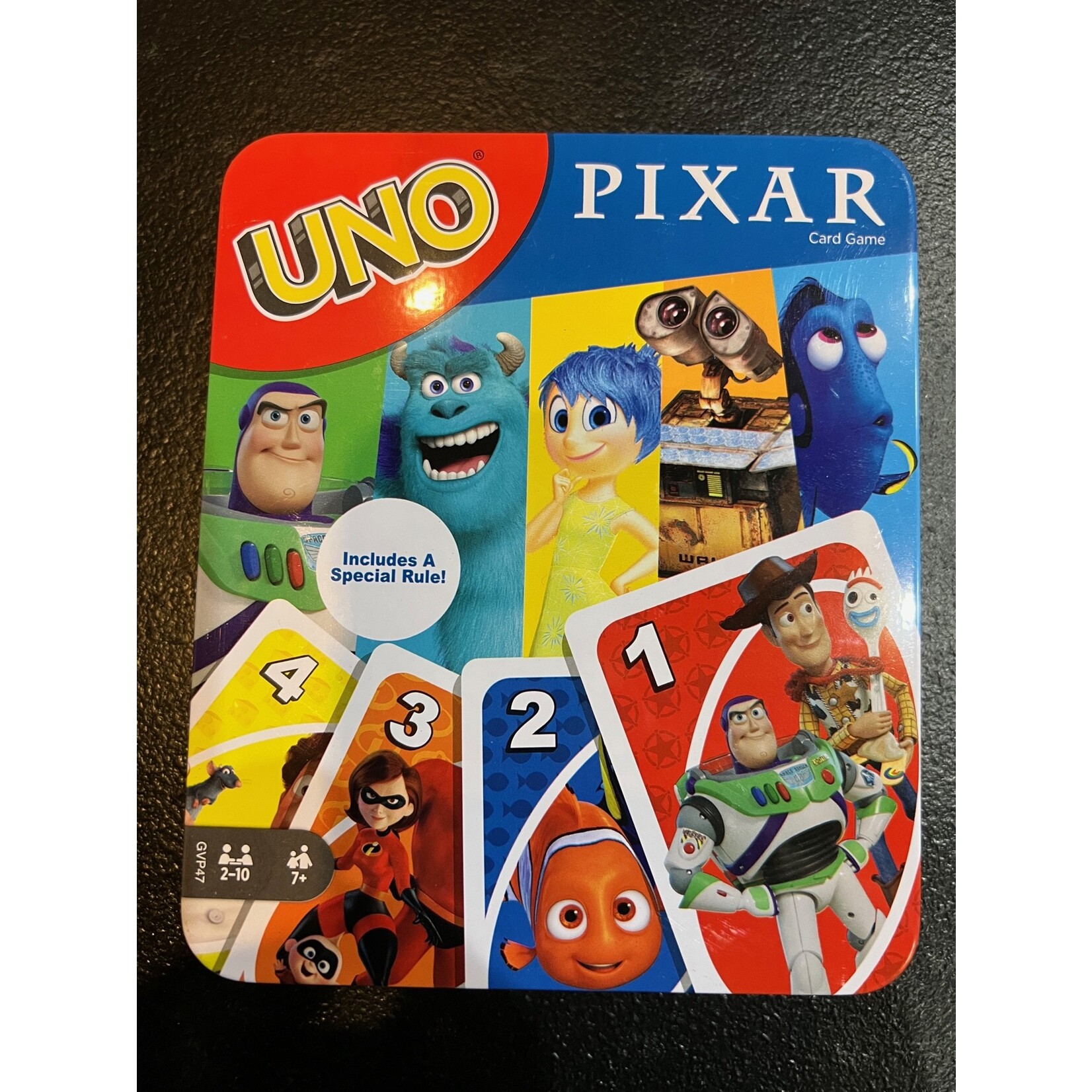 UNO: Pixar 25th Anniversary Tin