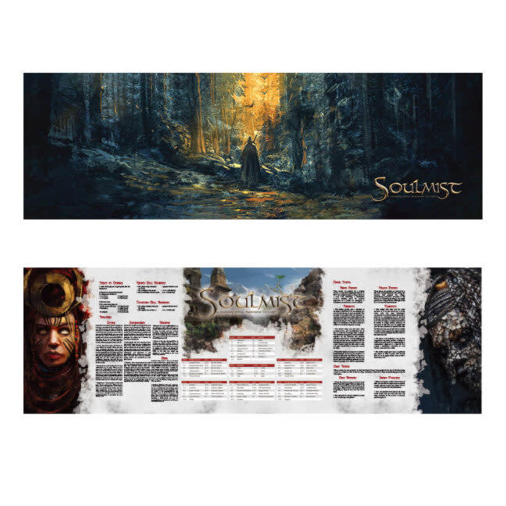 Soulmist RPG: GM Screen