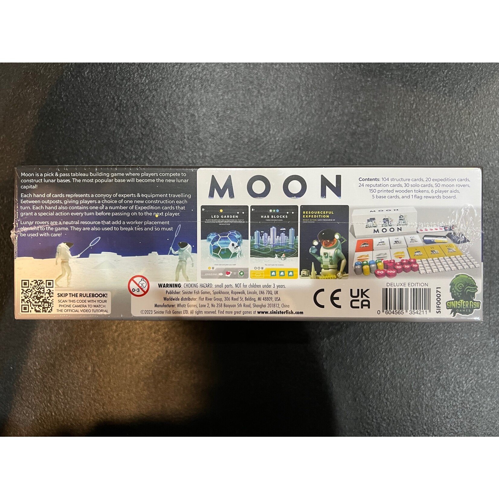 Moon Deluxe Edition Bundle Board Game  A Pick and Pass Game