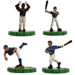 #17580 52 MLB Sportclix Figures Dragon Cache Used Game