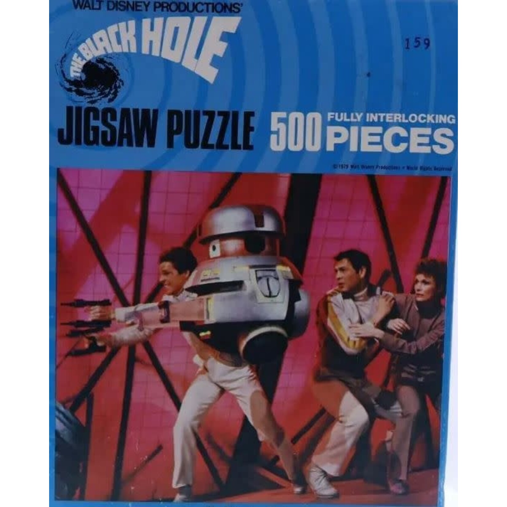 #17629 The Black Hole 500 Piece Puzzle Dragon Cache Used Game