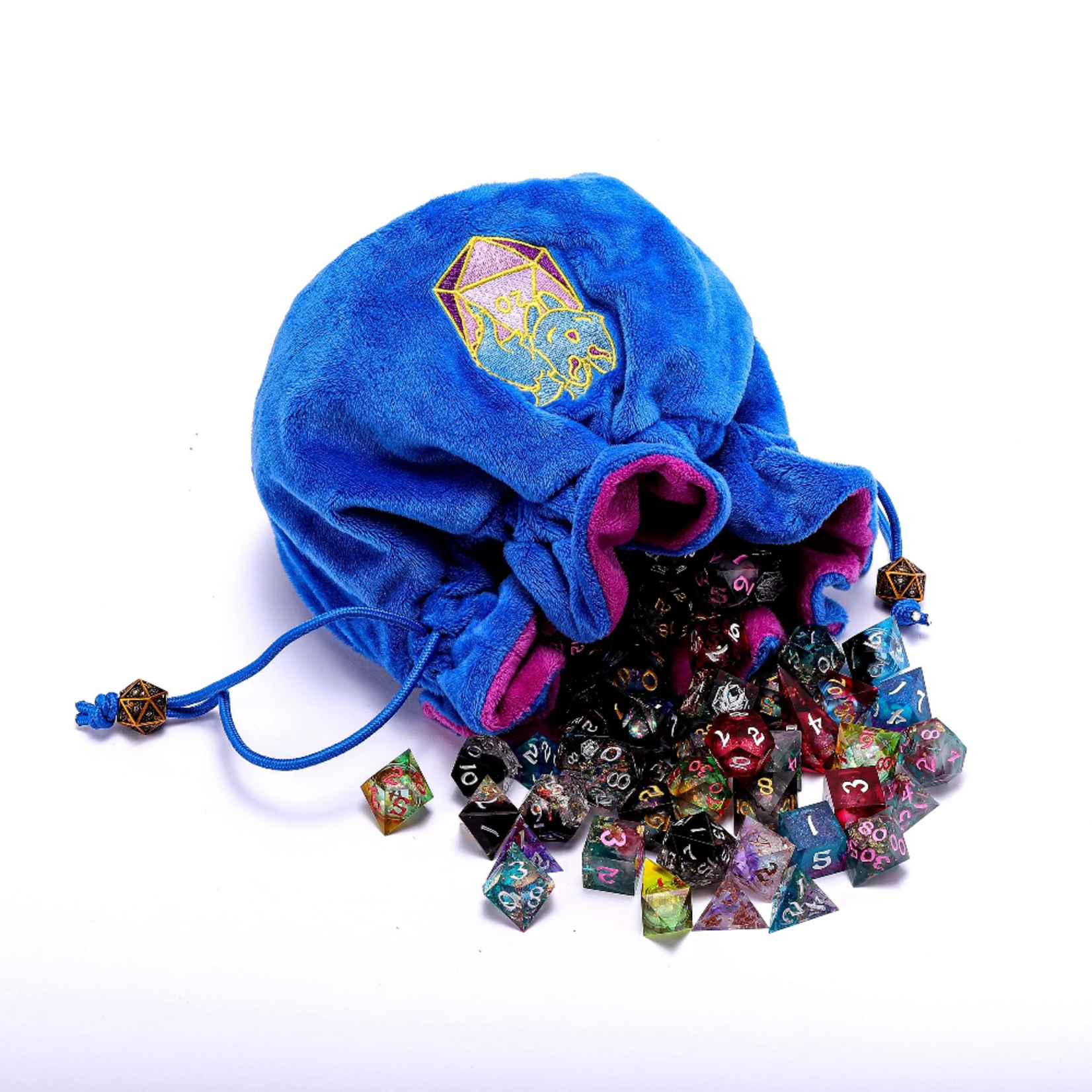 Dice Bag: Whimsy Wyrm's Treasure Trove