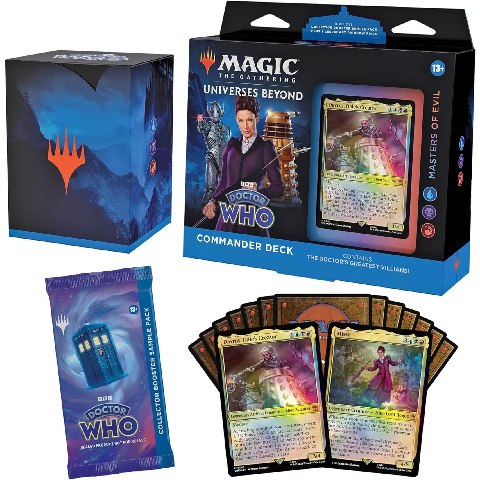 MTG: Doctor Who - Masters of Evil Universes Beyond Commander Deck