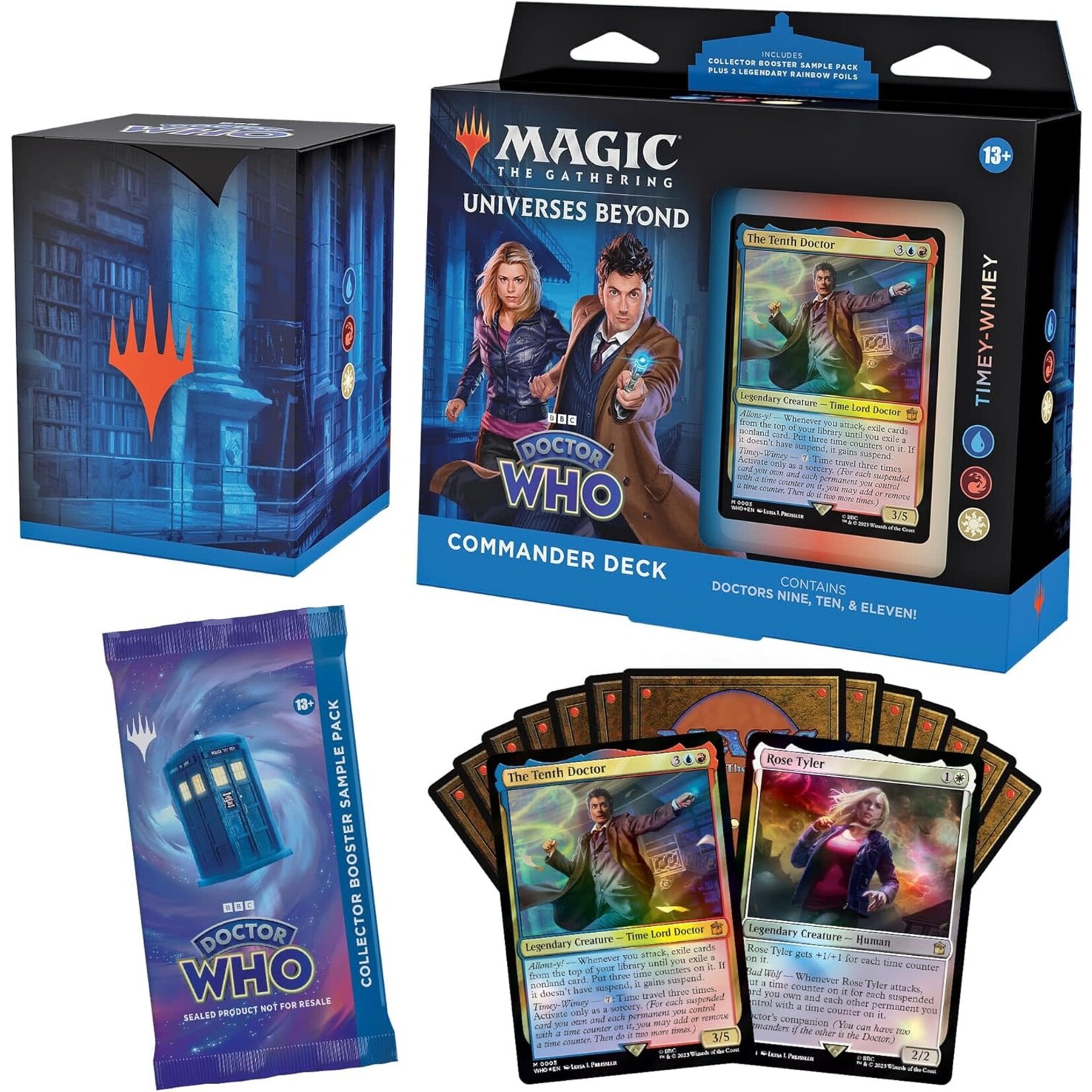 MTG: Doctor Who - Timey-Wimey Universes Beyond Commander Deck