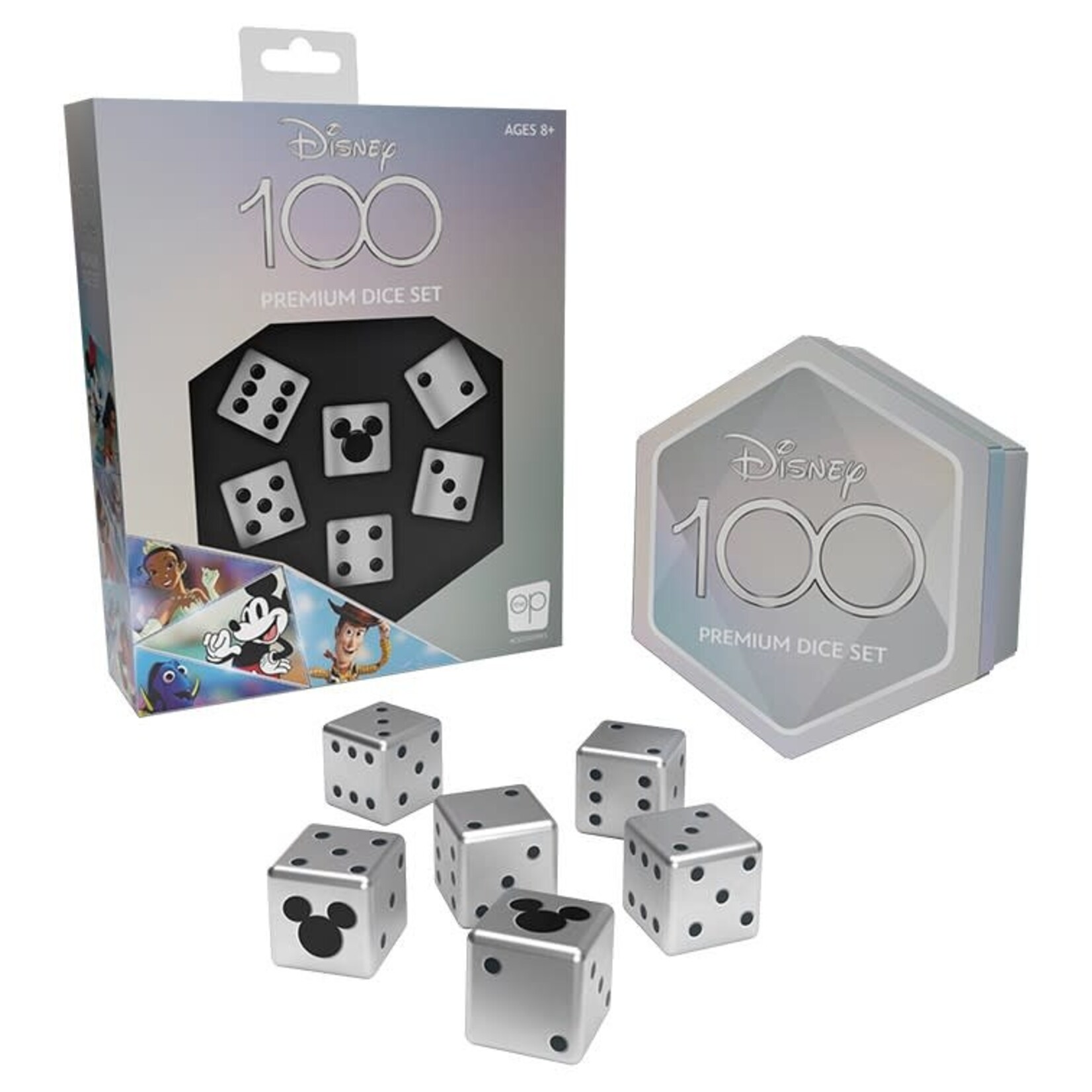 Premium Character Dice: Disney 100 d6 Dice Set (6)