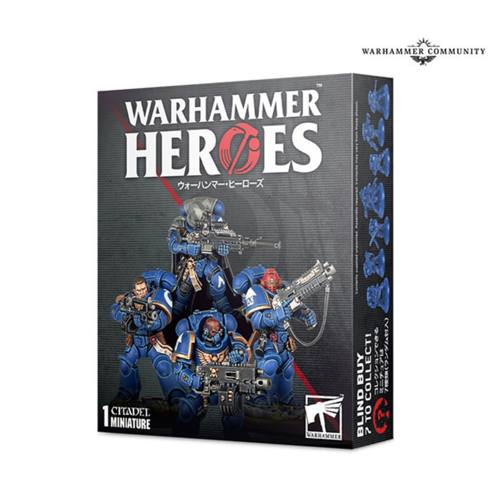40K: Warhammer Heroes 2023 – Series 1 Ultramarine Blind Booster Pack