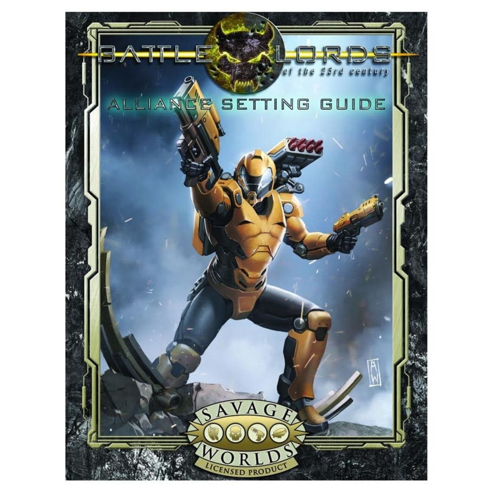 23RD CENTURY PRODUCTIONS Battlelords RPG: Alliance Setting Guide Savage Worlds