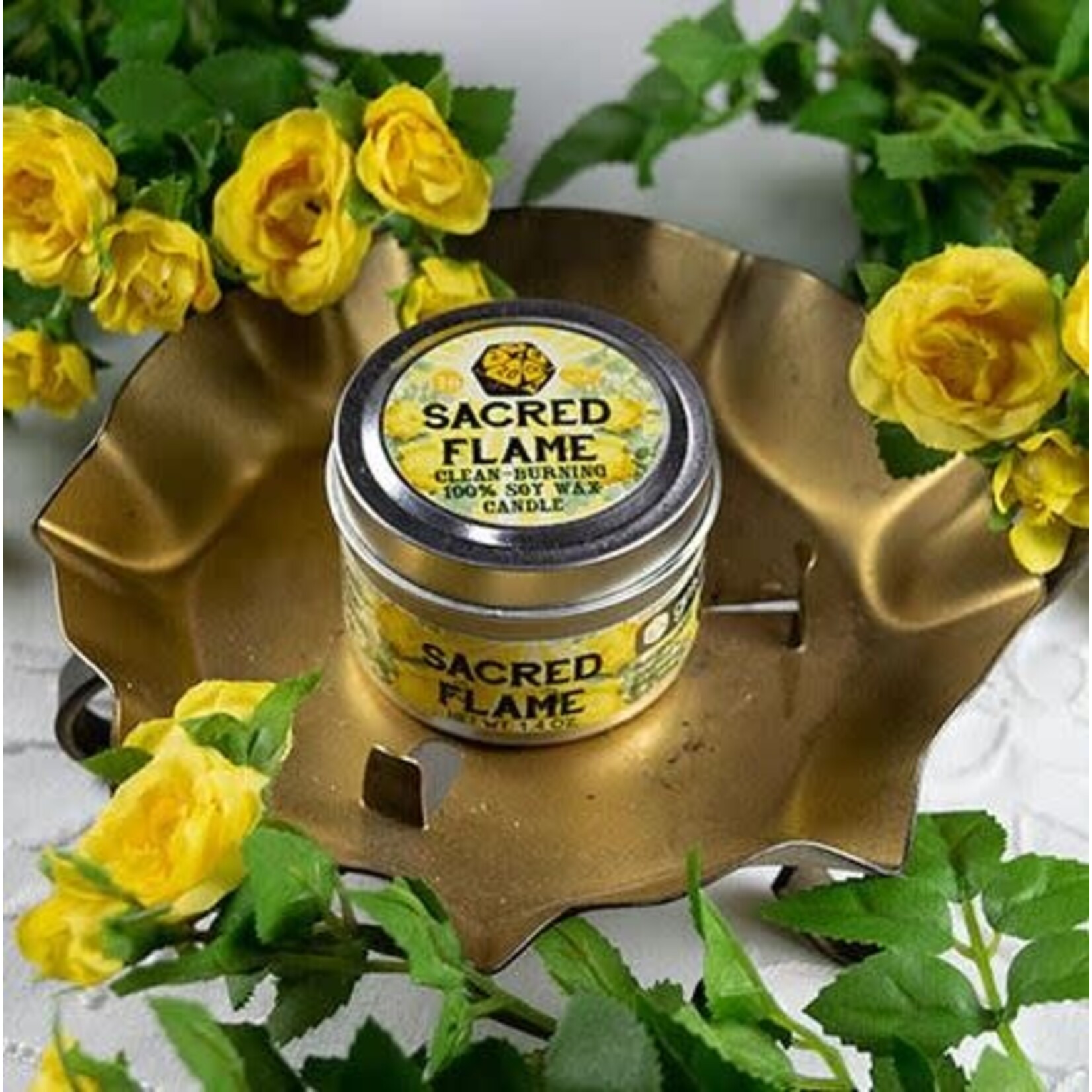 Game Master Dice Candle: Sacred Flame | 8oz