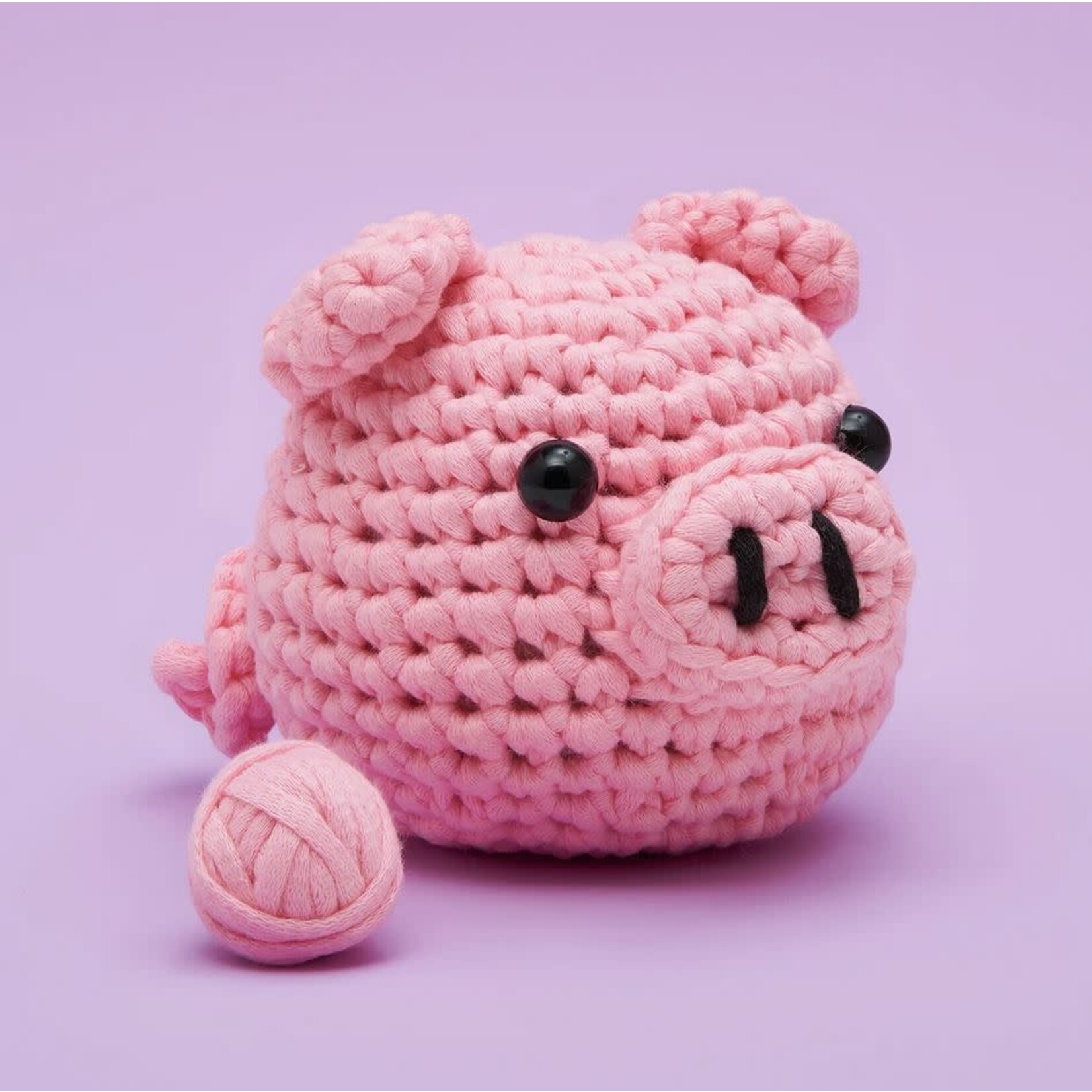 Woobles: Pig Crochet Beginner Kit - The Wandering Dragon Game