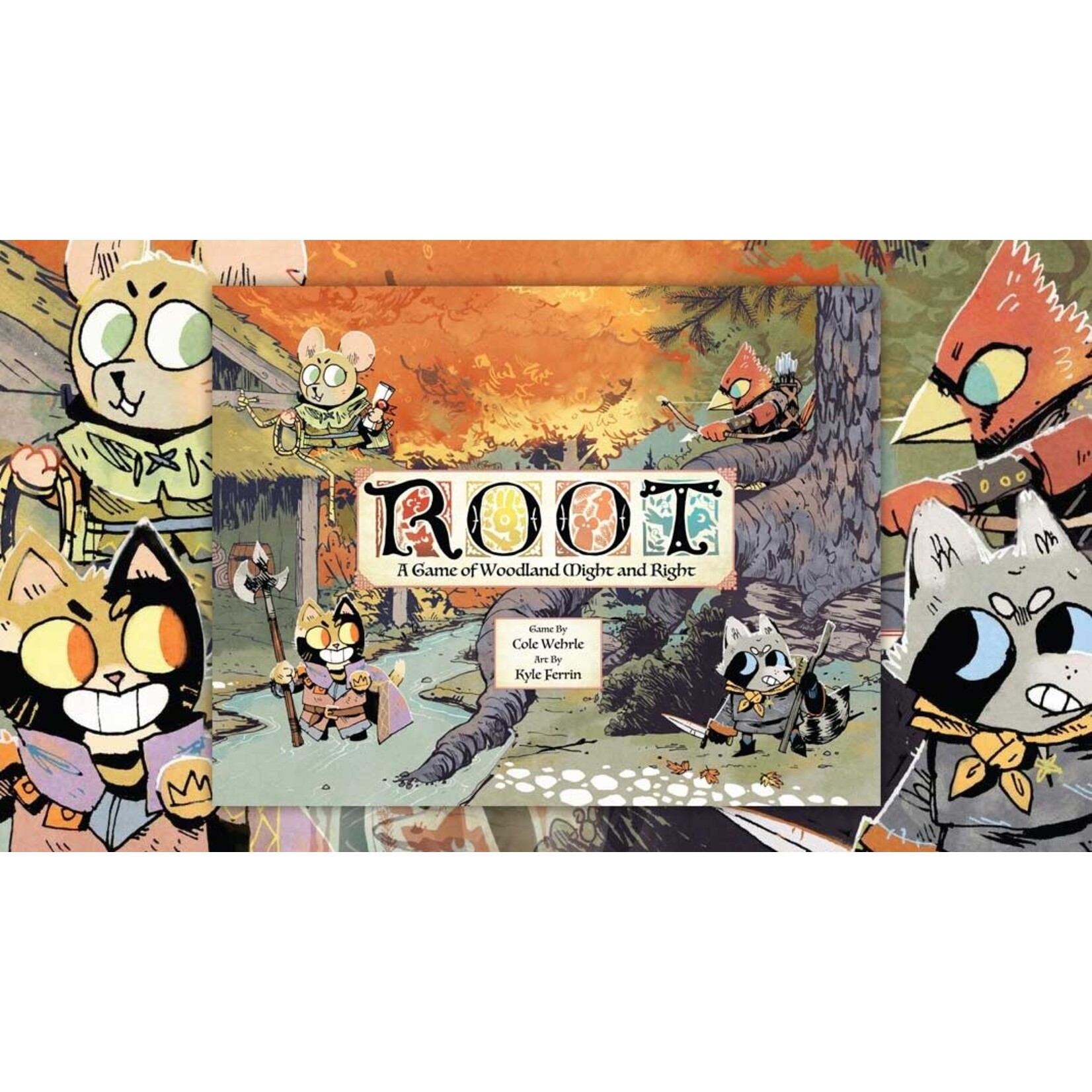 Root Core + Expansions + Playmats Bundle Dragon Cache Used Game