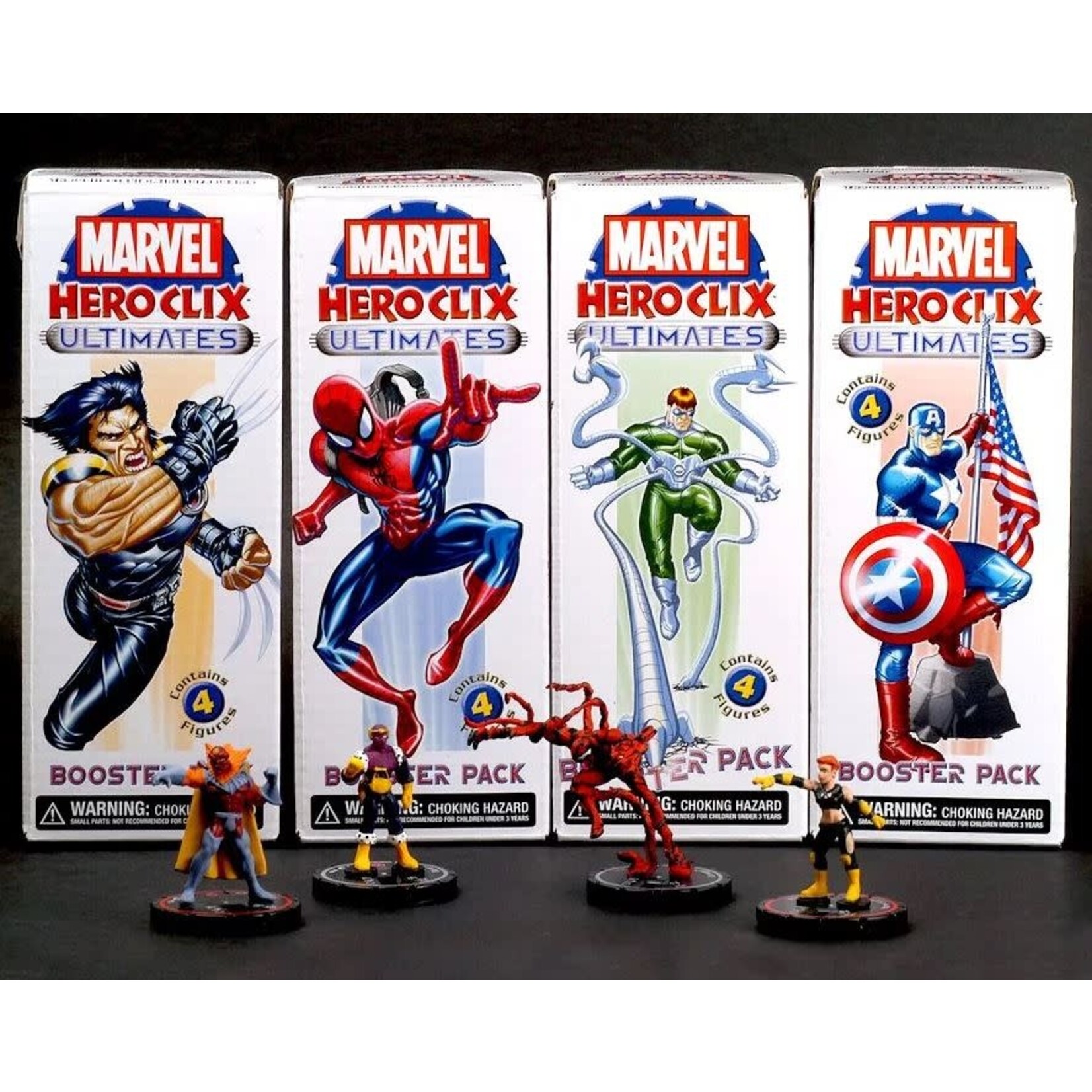 #17837 Marvel Hero Clix Game Dragon Cache Used Game