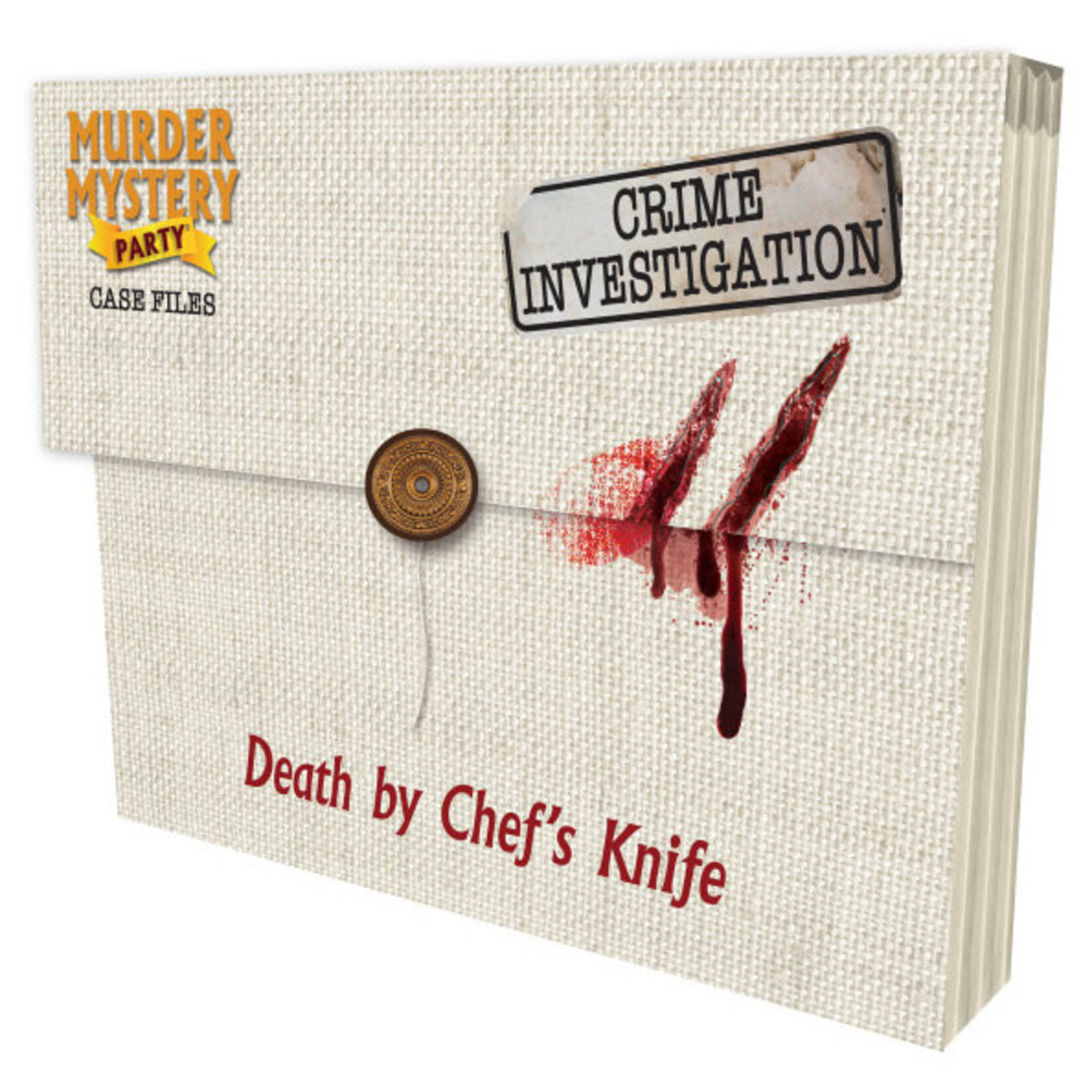 Murder Mystery Party Case Files: Death by Chef's Knife
