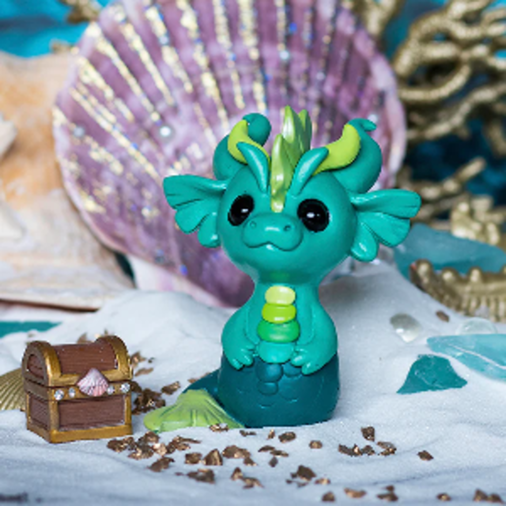 Dragons and Beasties: Vinyl Figure - Misty the Sea Dragon