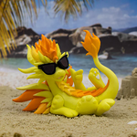 Dragons and Beasties: Vinyl Figure - Flare