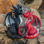 Dragons and Beasties: Vinyl Figure - Obsidian Heartails Pair