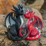 Dragons & Beasties Dragons and Beasties: Vinyl Figure - Obsidian Heartails Pair