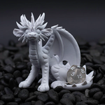 Dragons and Beasties: Paint Your Own Figure - Pigment Dice Dragon