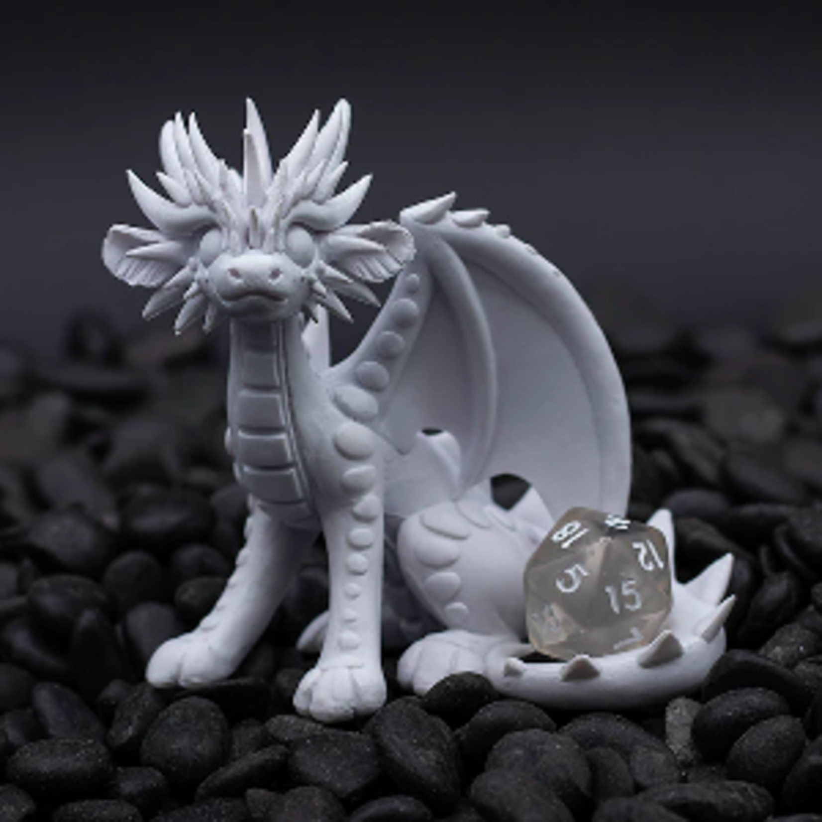 Dragons and Beasties: Paint Your Own Figure - Pigment Dice Dragon