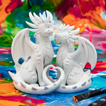 Dragons and Beasties: Paint Your Own Figure - Infinite Heartails