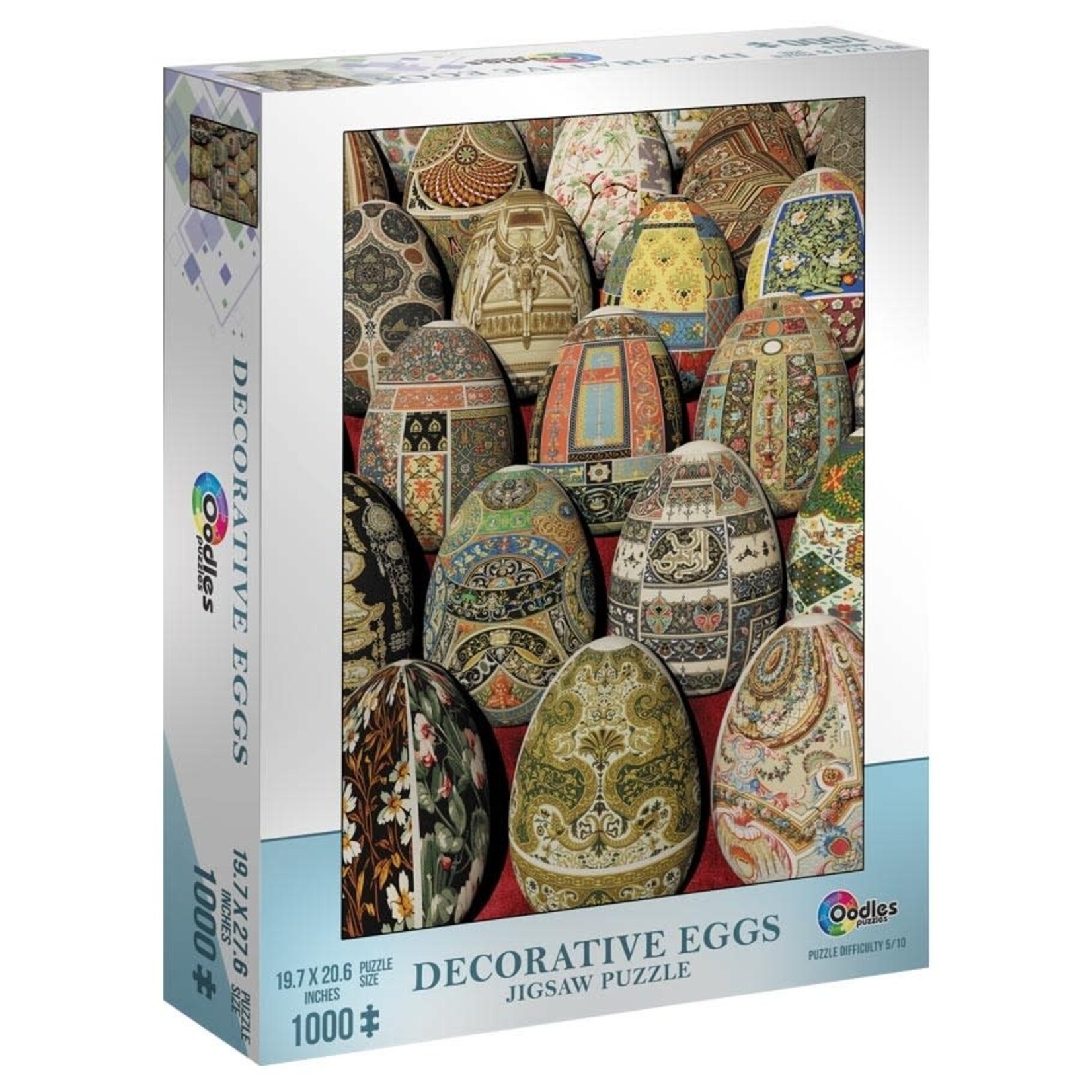 Decorative Eggs 1000 Piece Puzzle