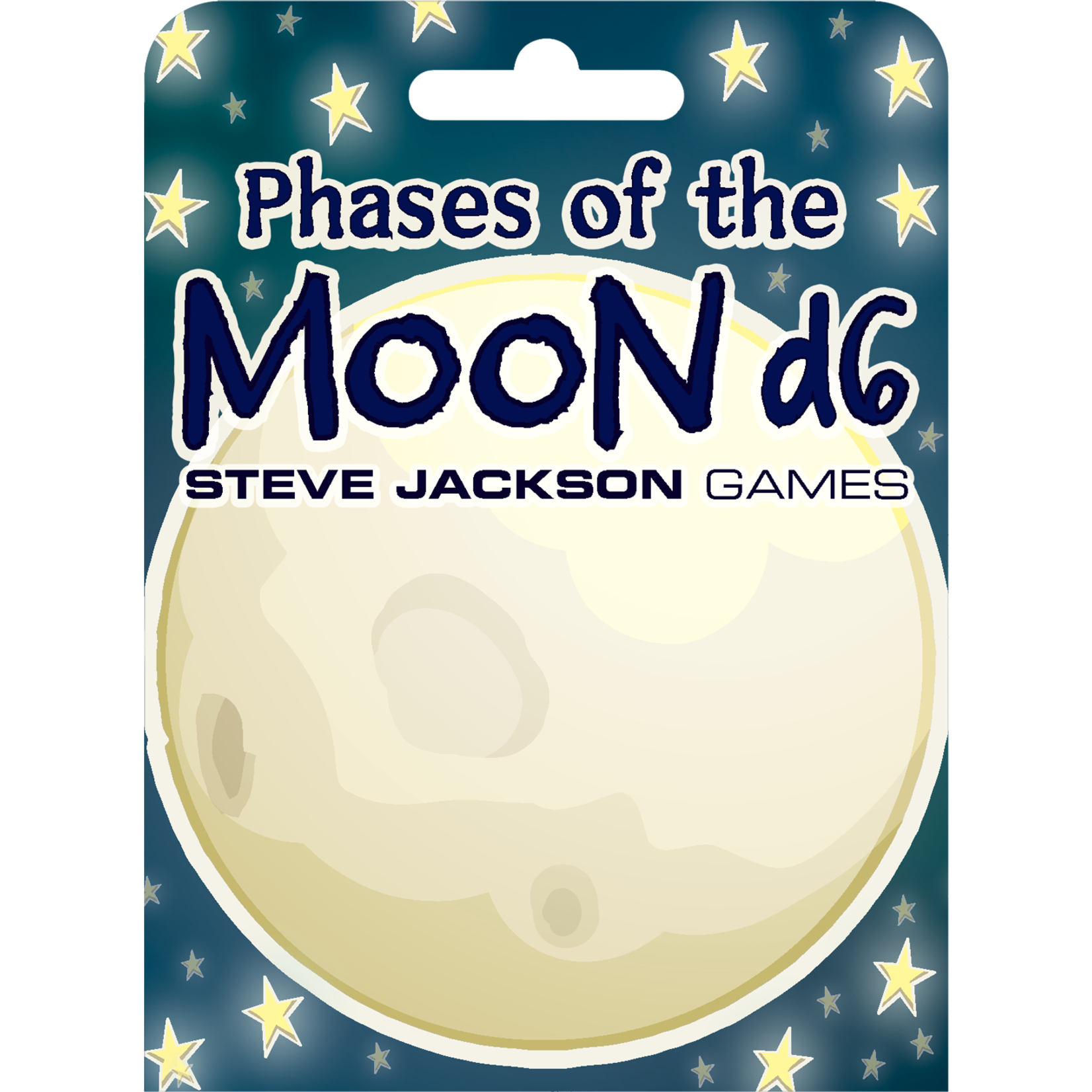 Theme Dice: Phases of the Moon d6 (1)