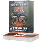 Kill Team: Approved Ops - Tac Ops and Mission Card Pack