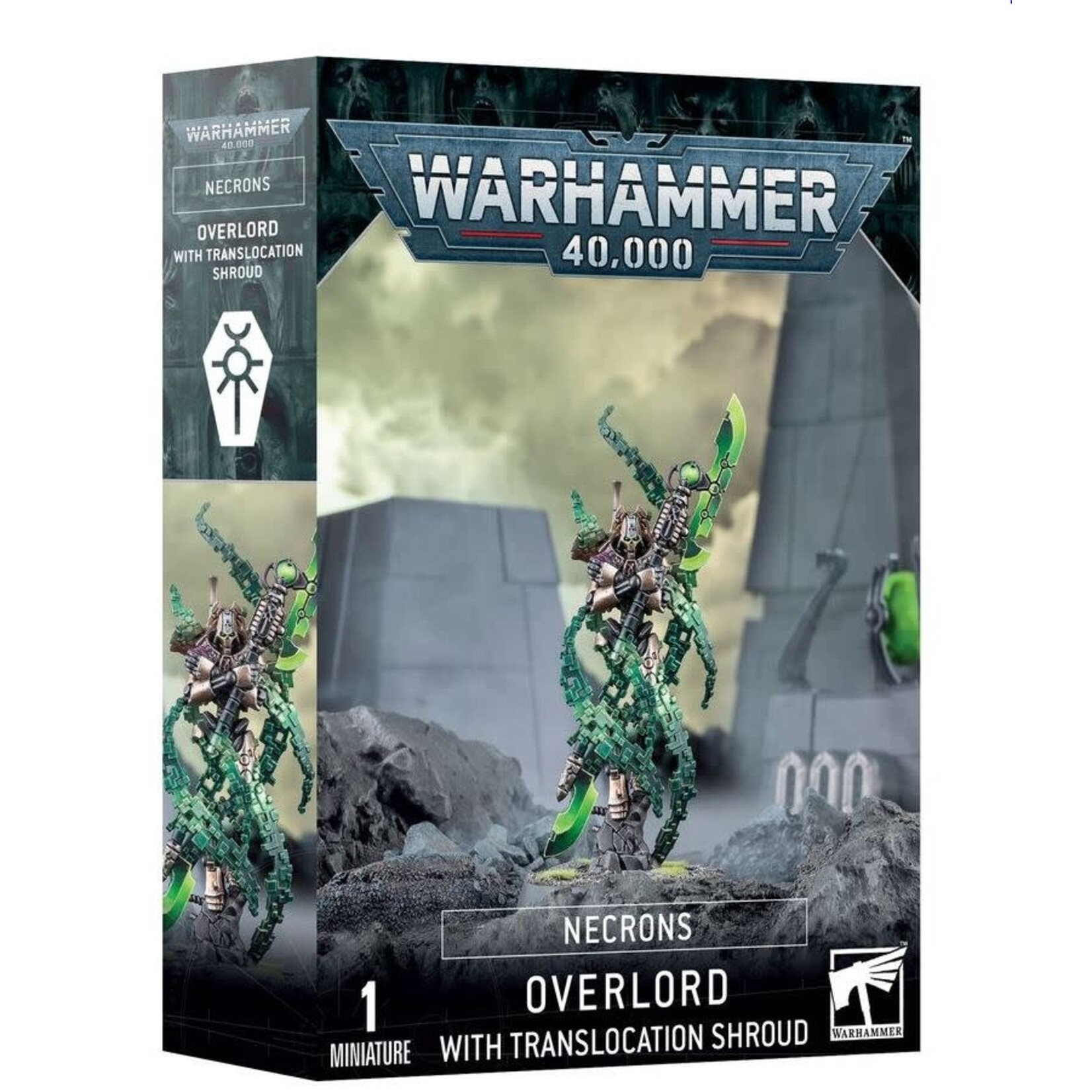 40K: Necrons - Overlord with Translocation Shroud