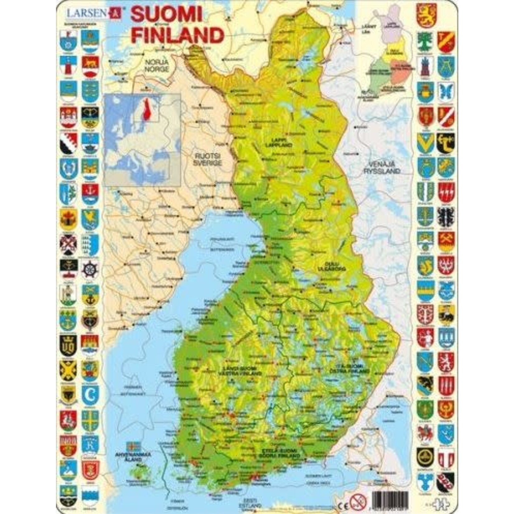 #17908 Finland Puzzle: Dragon Cache Used Game
