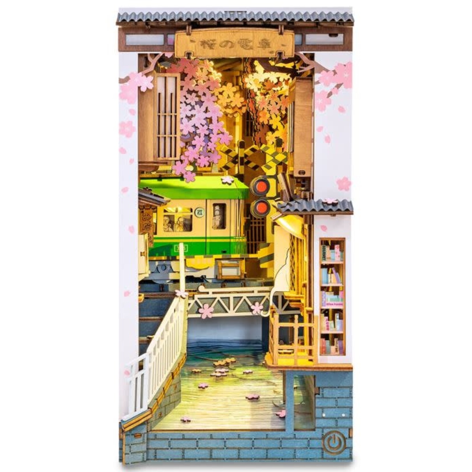 Book Nook Kit - Sakura Densya Tram (Tokyo Streets in Spring)