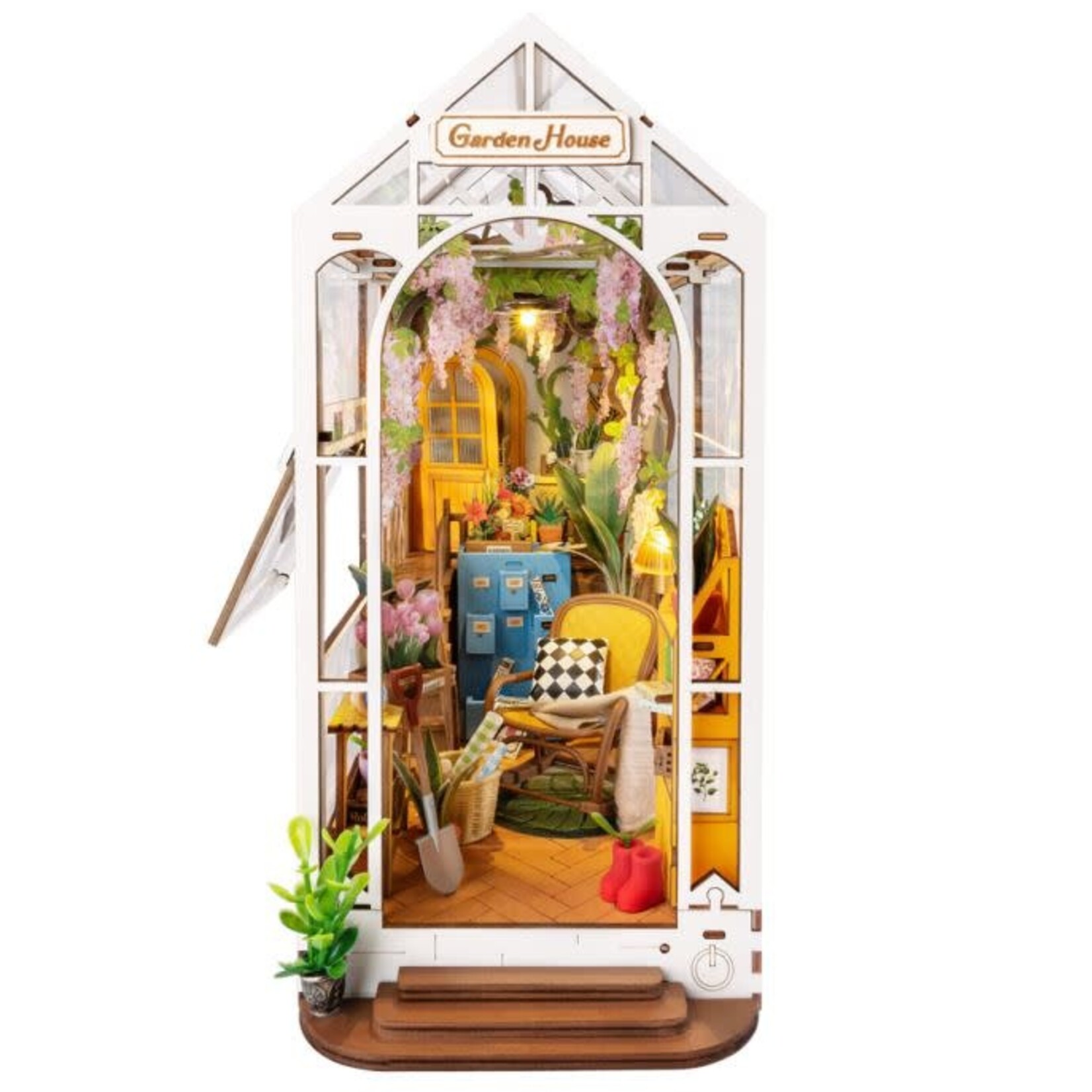 Robotime Book Nook Kit: Garden Flower House