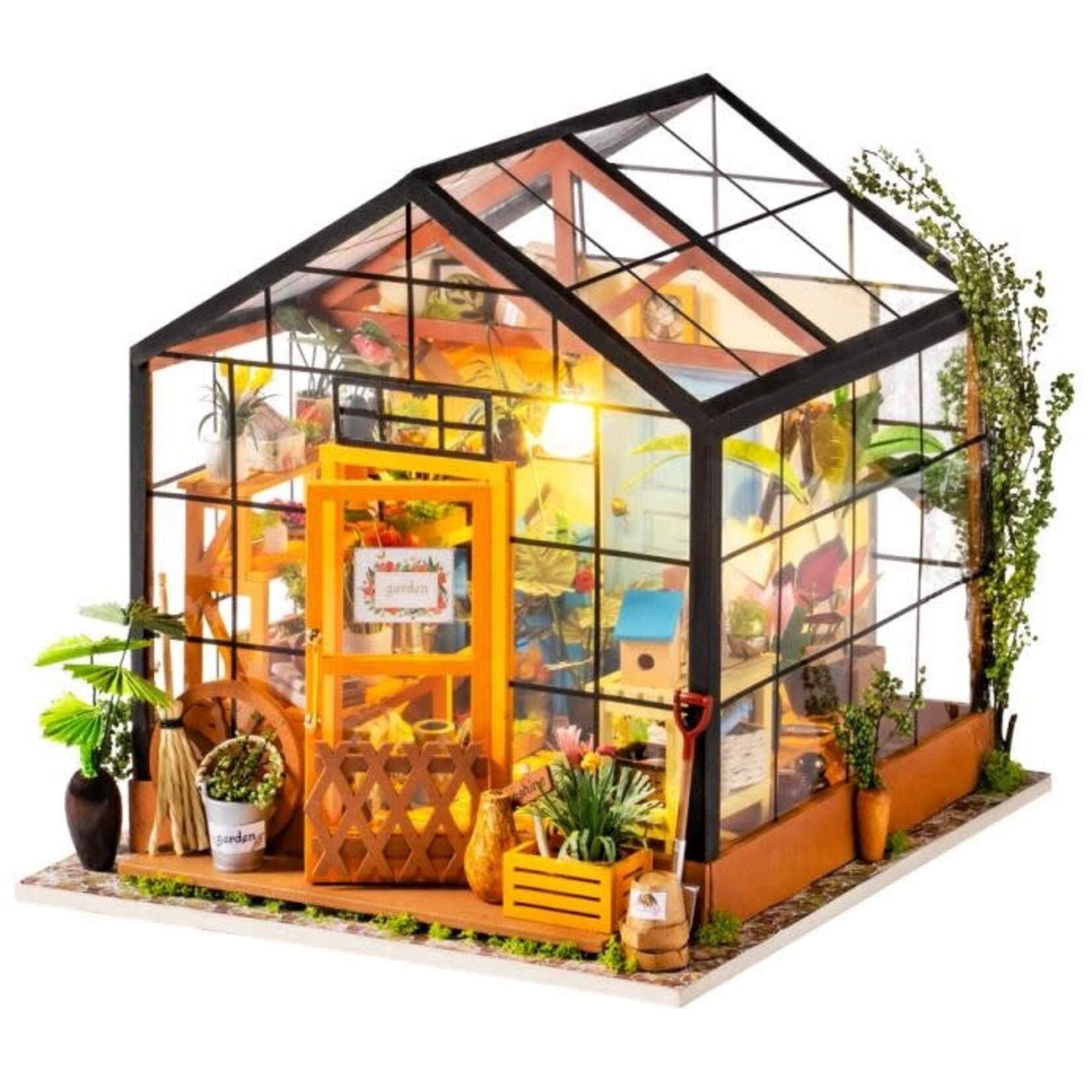 Robotime Miniature House Kit: Cathy's Flower House