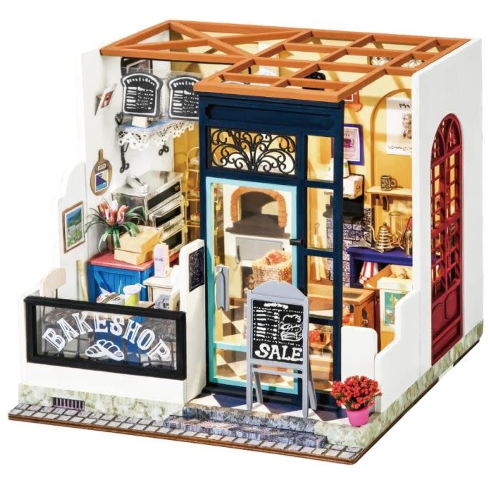 Robotime Miniature House Kit: Nancy's Bake Shop