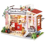 Robotime Miniature House Kit: Honey Ice-Cream Shop