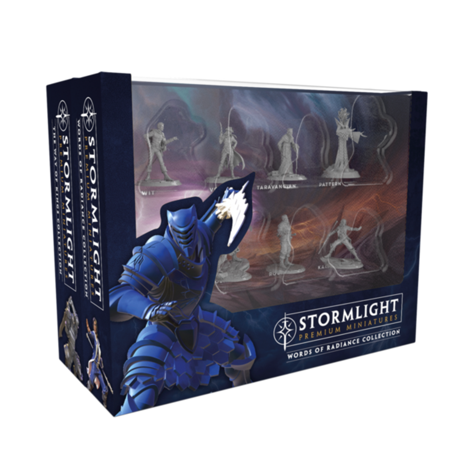 Stormlight Premium Miniatures: Words of Radiance Collection ( 7 Mini Box Set)