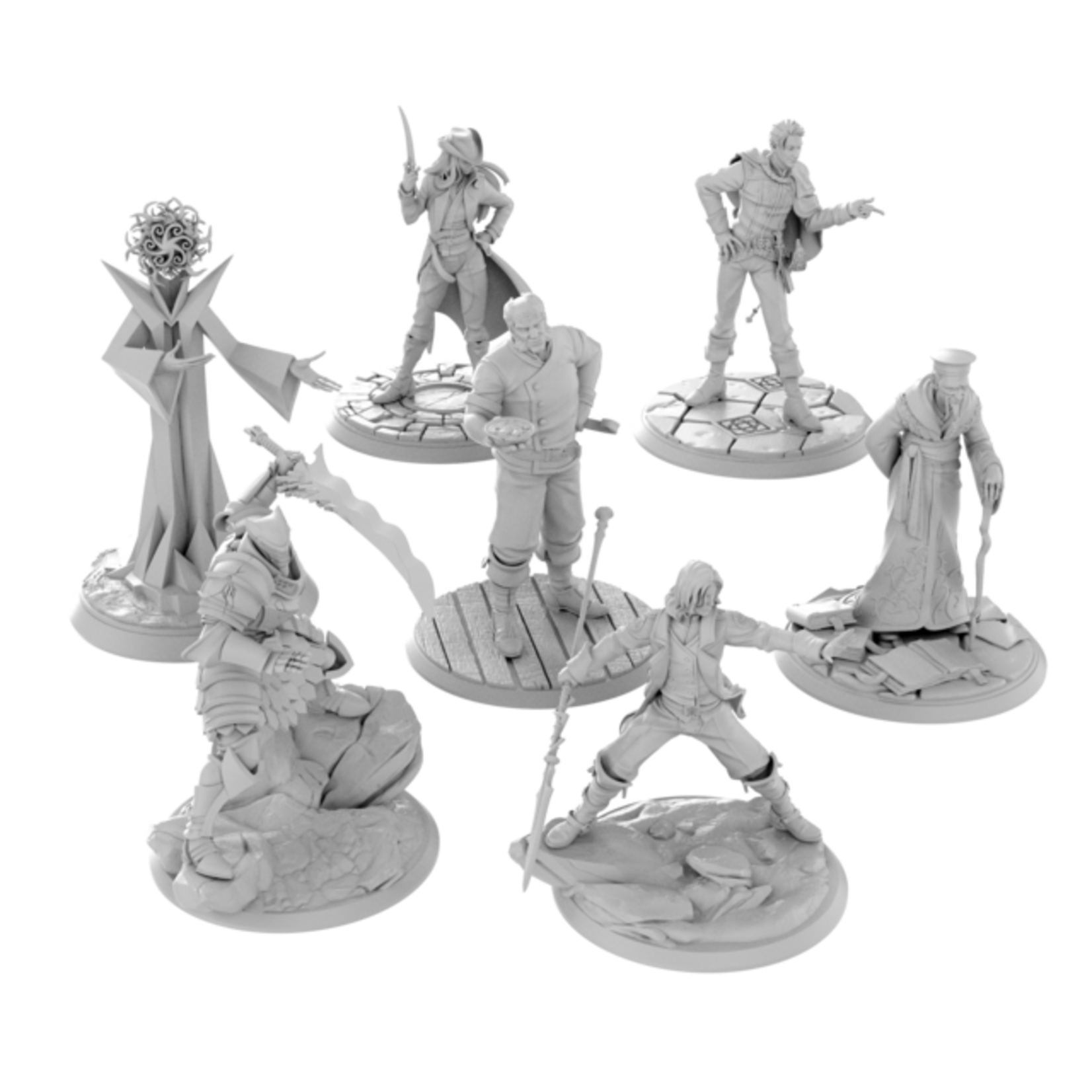 Stormlight Premium Miniatures: Words of Radiance Collection ( 7 Mini Box Set)