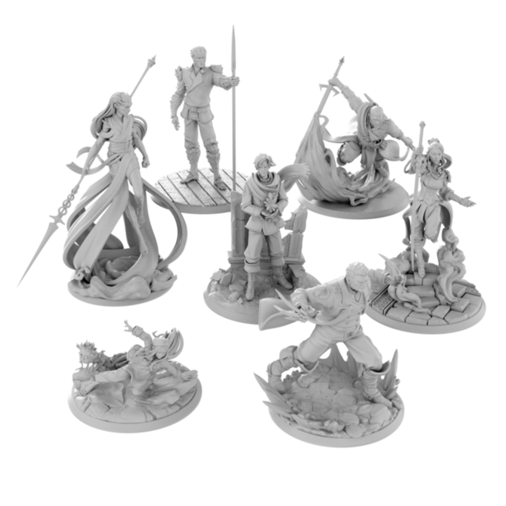 Stormlight Premium Miniatures: Oathbringer Collection ( 7 Mini Box Set)