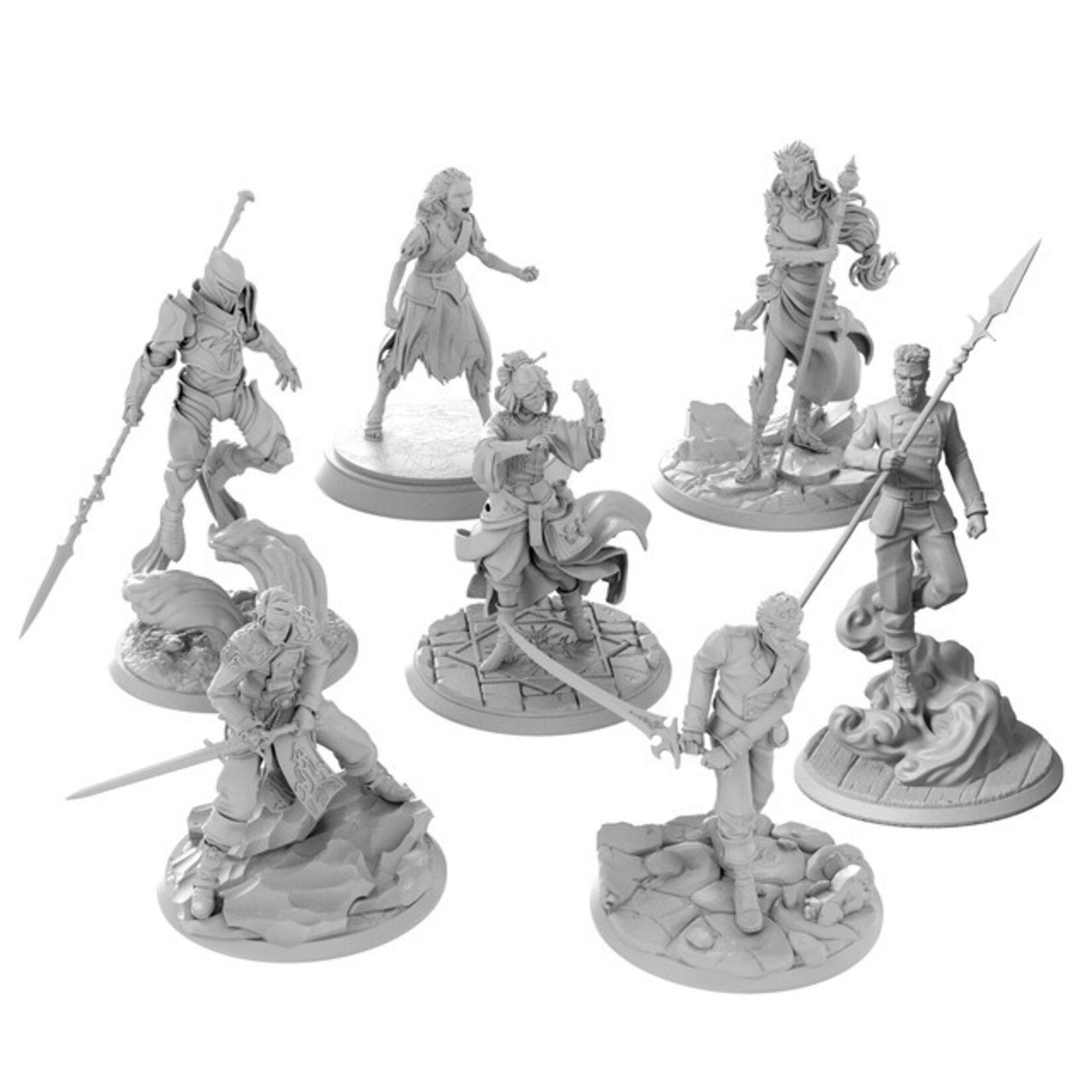 Stormlight Premium Miniatures: Rhythm of War Collection ( 7 Mini Box Set)
