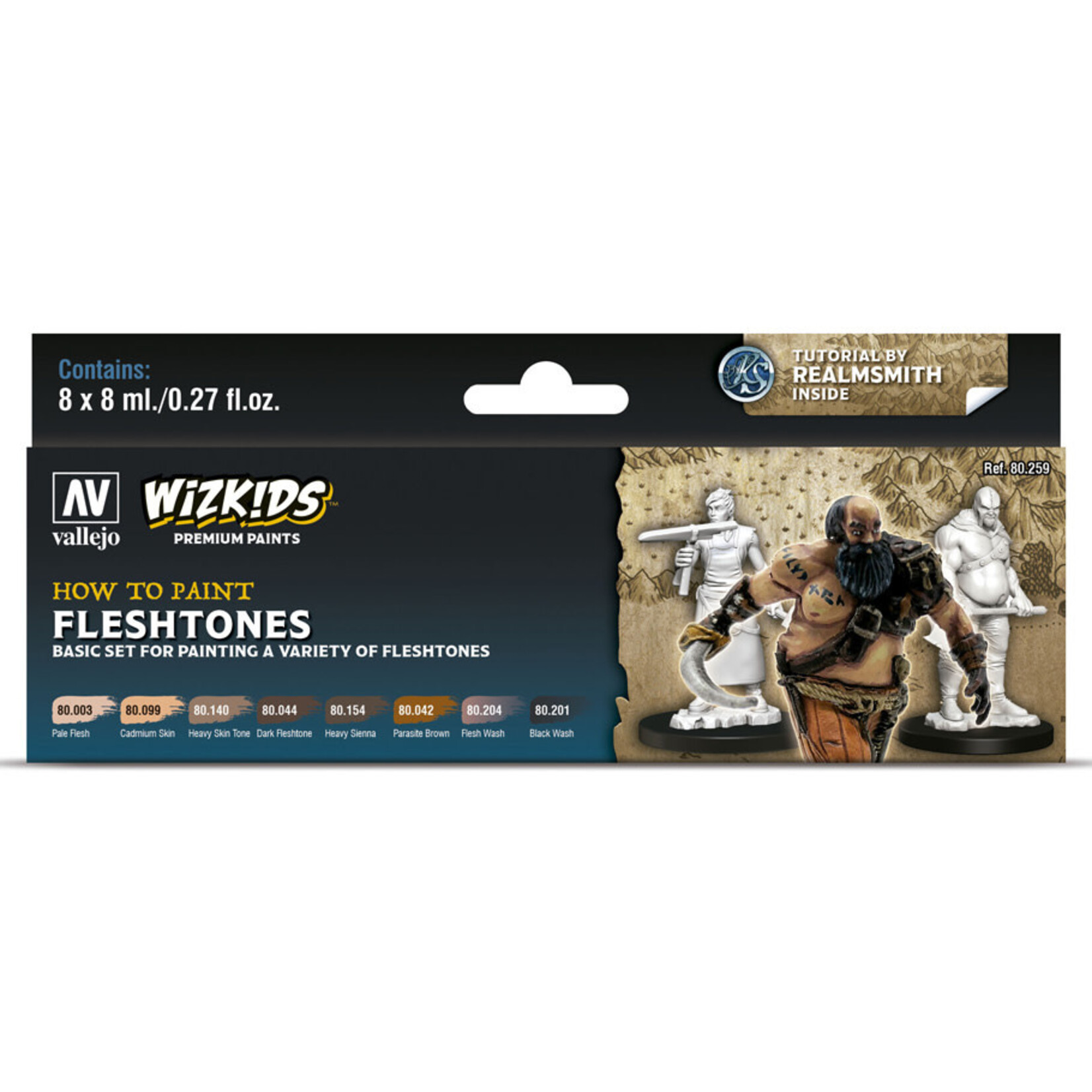 WizKids Premium Set: Fleshtones (Vallejo)